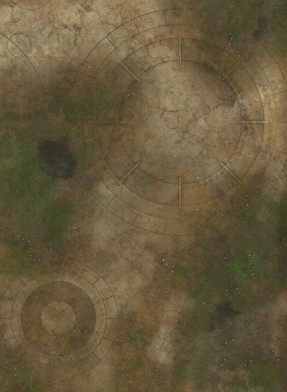 Double sided G-Mat: Chem Zone & Lost World - 44"x60"