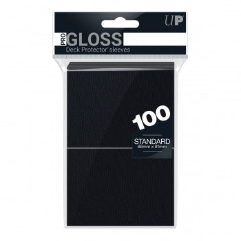 Ultra Pro - Standard Sleeves - Black (100 Sleeves)