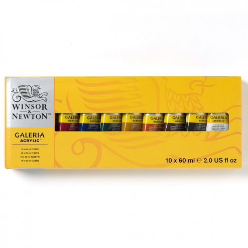 Winsor & Newton Galeria Acrylic - 10 Set