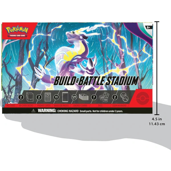 Pokemon TCG: Scarlet & Violet Build and Battle Stadium Box