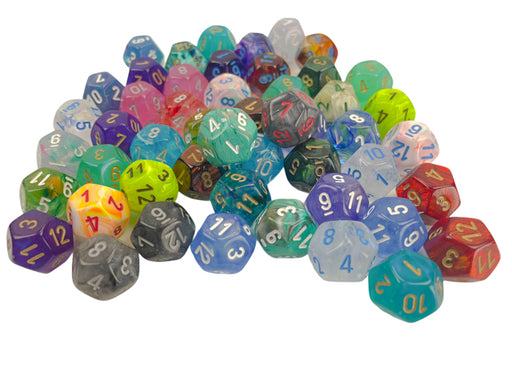 Chessex Polyhedral D12 Dice: Single Mystery Dice