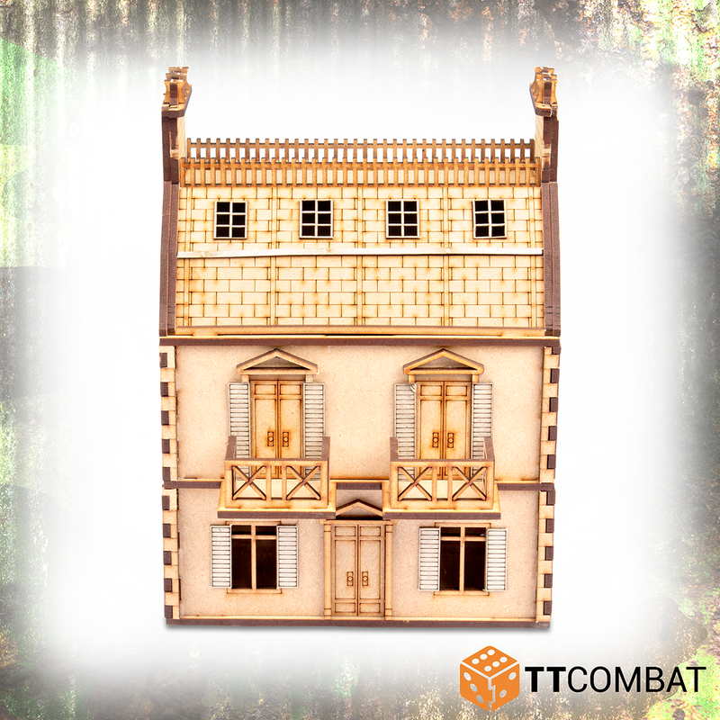 TTCombat - CITY 2-STOREY ROWHOUSE , 25MM
