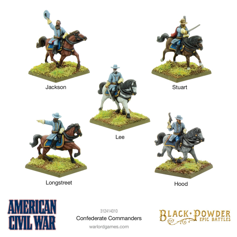 Black Powder Epic Battles - American Civil War: Confederate Commanders