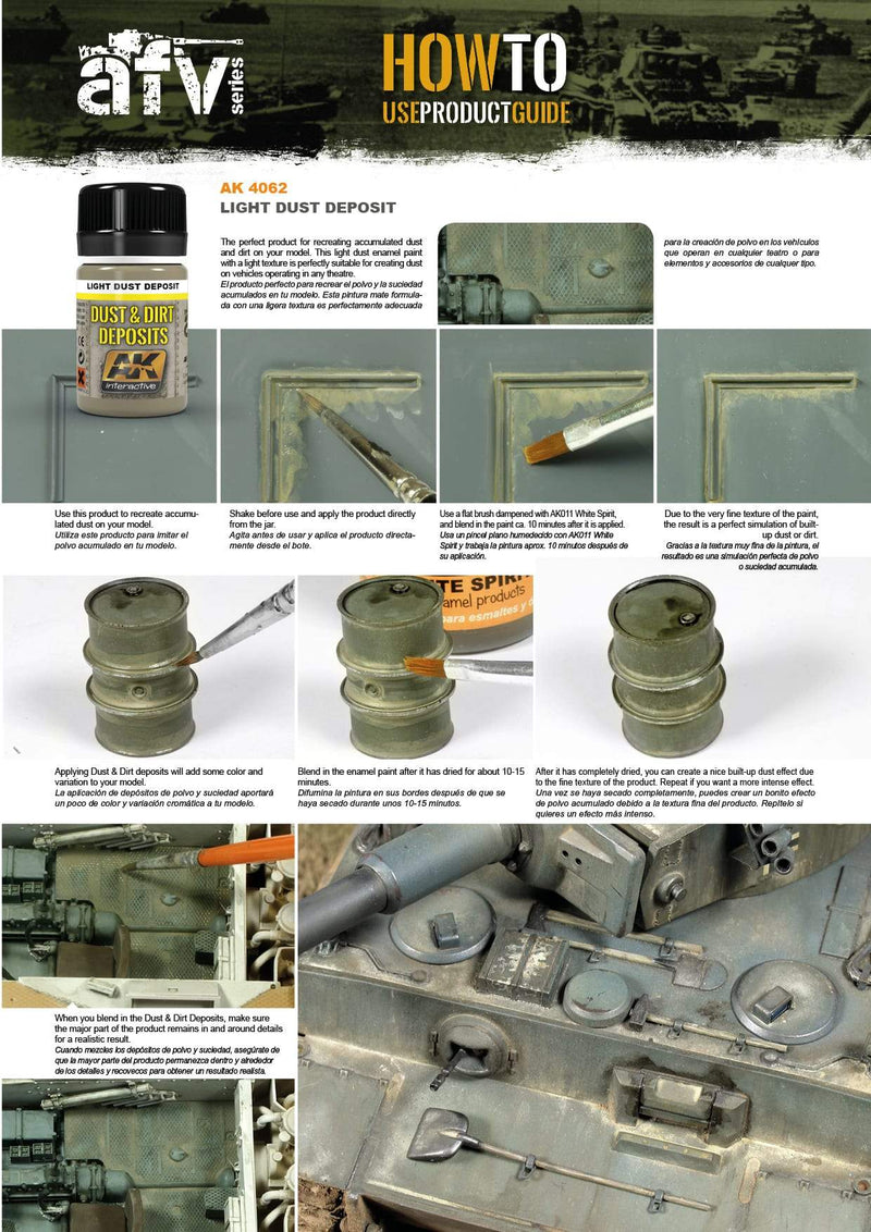 AK Interactive: LIGHT DUST DEPOSIT 35ML