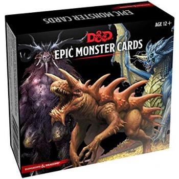 D&D Monster Cards - Epic Monsters (77 cards)