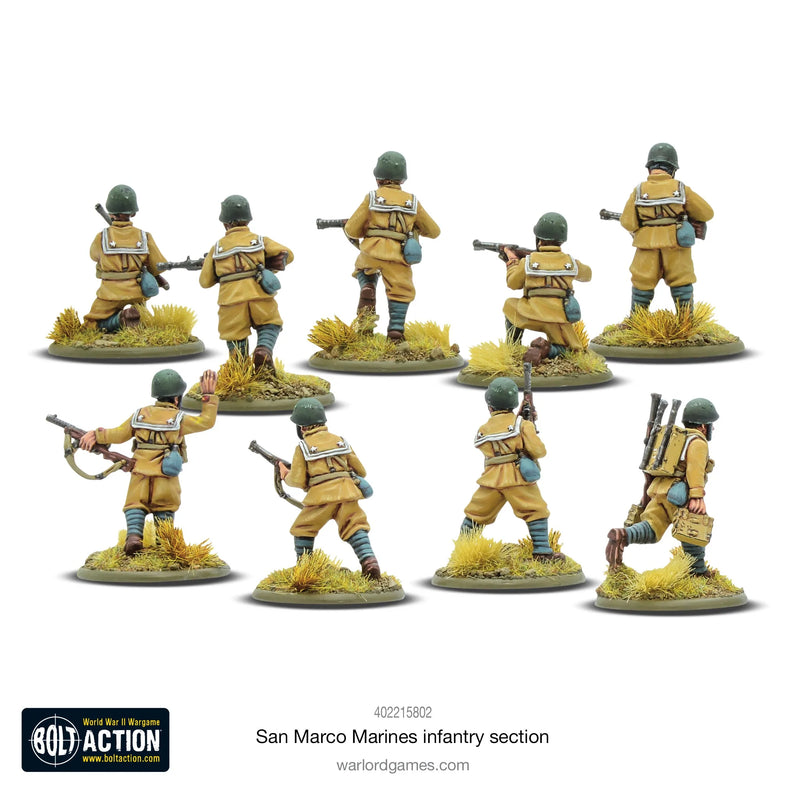 Bolt Action: San Marco Marines Infantry Section