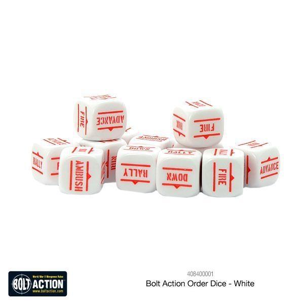 Order Dice Pack - White