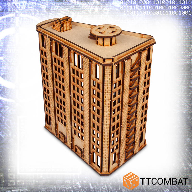 TTCombat - LEVEL STEEL BUILDING, 10mm