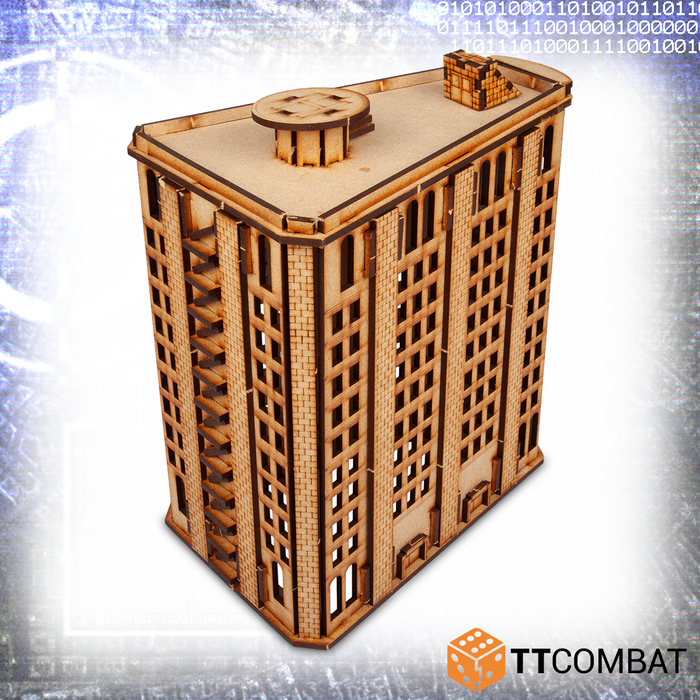 TTCombat - LEVEL STEEL BUILDING, 10mm