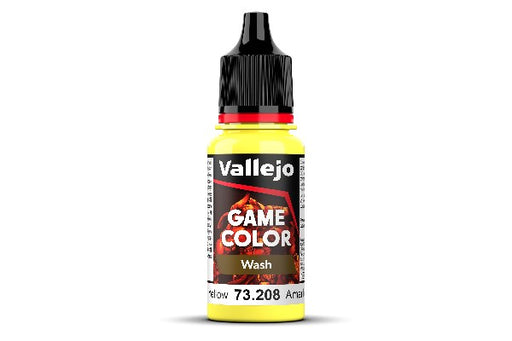 Vallejo Game Color Yellow Wash - 18ml