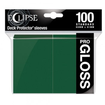 Ultra Pro - Standard Sleeves - Gloss Eclipse - Forest Green (100 Sleeves)