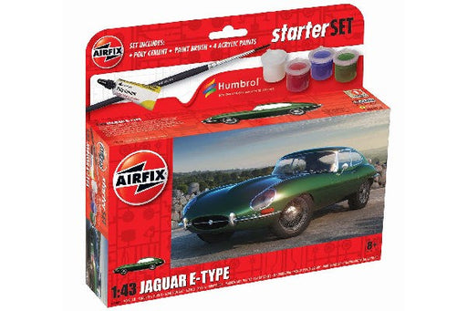 Airfix Small Starter Set - Jaguar E-Type (1:43)