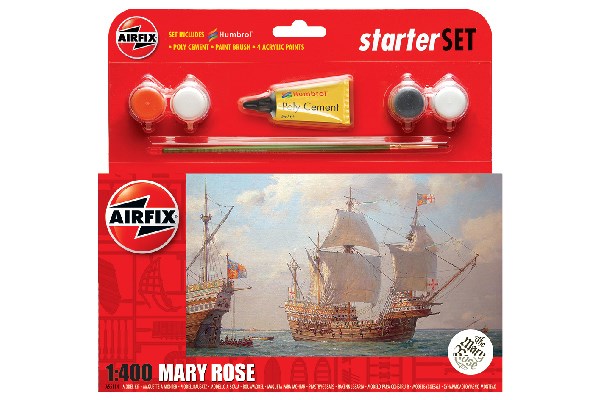 Airfix Starter Set - Mary Rose 1:400