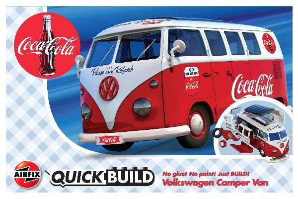 QUICKBUILD Coca-Cola VW Camper Van