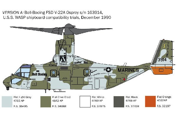 Italeri V-22A OSPREY