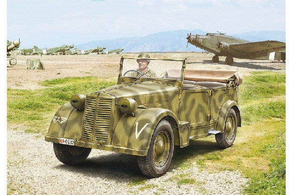 FIAT 508 CM Coloniale With Crew
