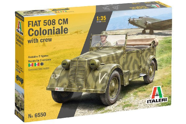 FIAT 508 CM Coloniale With Crew