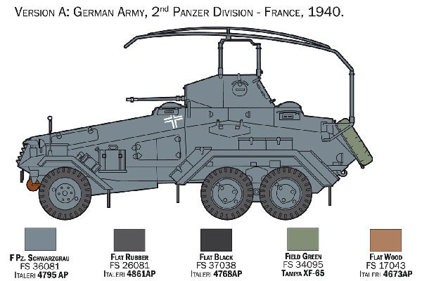 Italeri SD.KFZ. 232 - 6 RAD