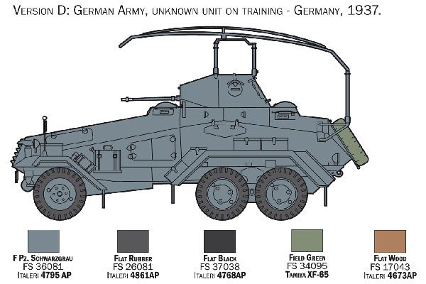 Italeri SD.KFZ. 232 - 6 RAD