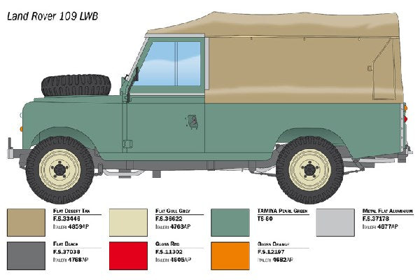 LAND ROVER 109 LWB 1:24