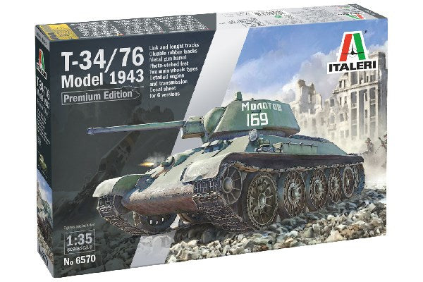 Italeri T-34/76 MODEL 1943 (PREMIUM EDITION)