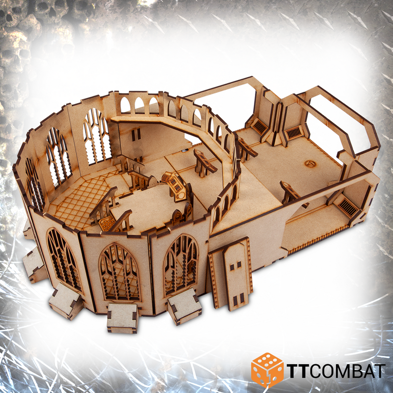 TTCombat - FORTIFIED COMMAND CENTRE, 28MM