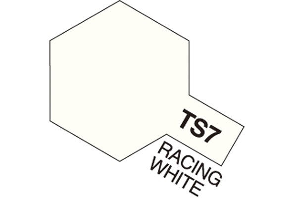 TS-7 Racing White Spray Paint