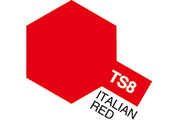 TS-8 Italian Red Spray Paint