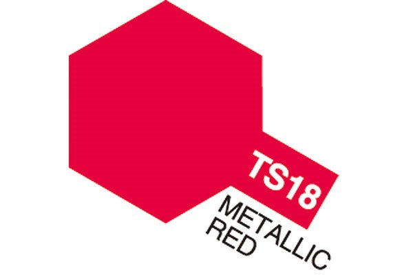 TS-18 Metallic Red Spray Paint