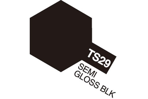 TS-29 Semi Gloss Black Spray Paint