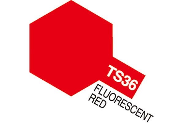 TS-36 Fluorescent Red Spray Paint
