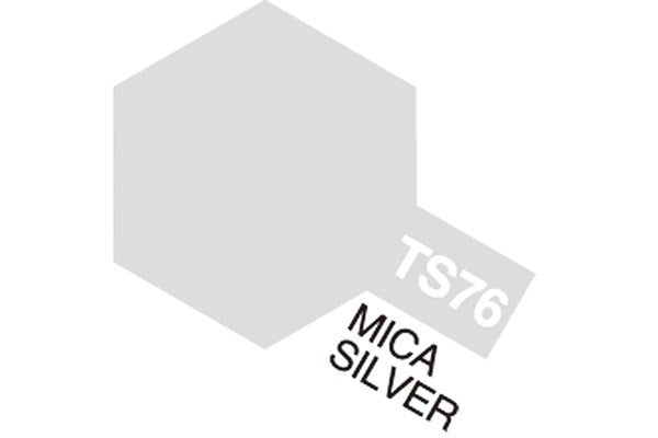 TS-76 Mica Silver Spray Paint