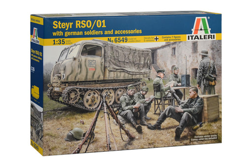 Steyr RSO/01 with German Soldiers and Accessories