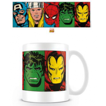 Marvel Retro (Faces) Mug
