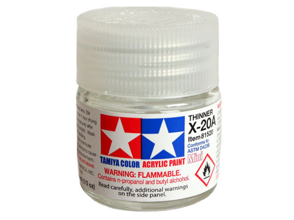 X-20A Thinner Mini Acrylic Paint - 10ml