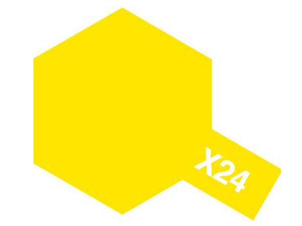 X-24 Clear Yellow Mini Acrylic Paint - 10ml