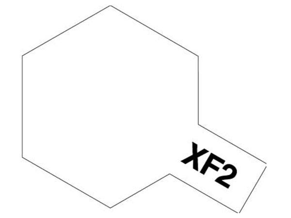 XF-2 Flat White Mini Acrylic Paint - 10ml