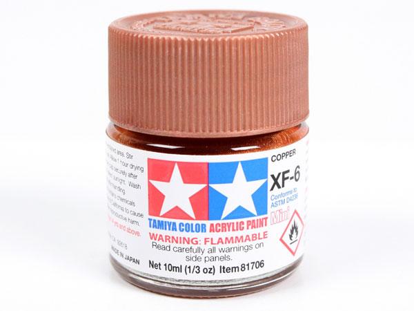 XF-6 Copper Mini Acrylic Paint - 10ml