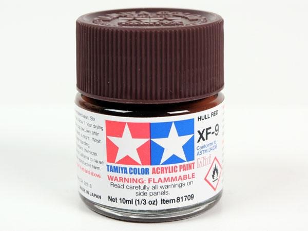XF-9 Hull Red Mini Acrylic Paint - 10ml