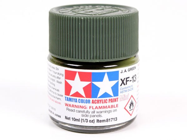 XF-13 J.A. Green Mini Acrylic Paint - 10ml