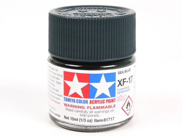 XF-17 Sea Blue Mini Acrylic Paint - 10ml