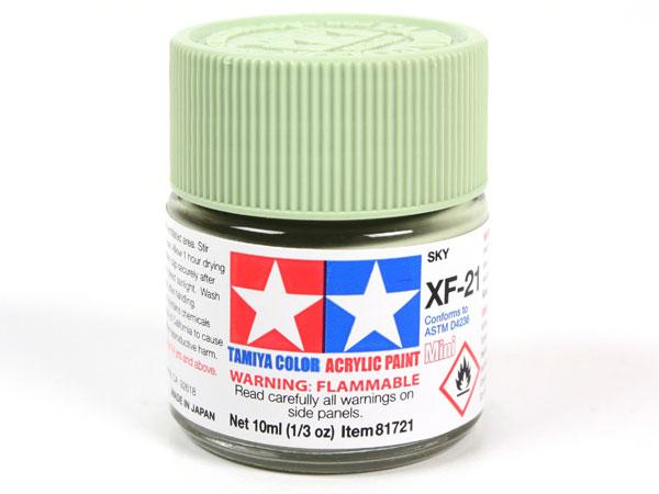 XF-21 Sky Mini Acrylic Paint - 10ml