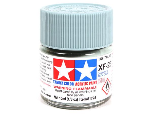 XF-23 Light Blue Mini Acrylic Paint - 10ml