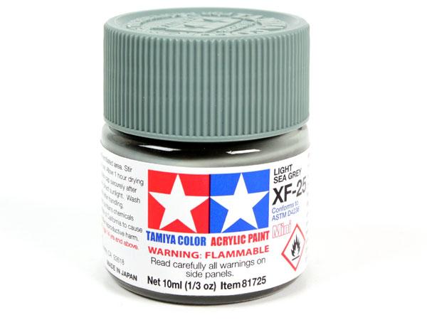 XF-25 Light Sea Grey Mini Acrylic Paint - 10ml