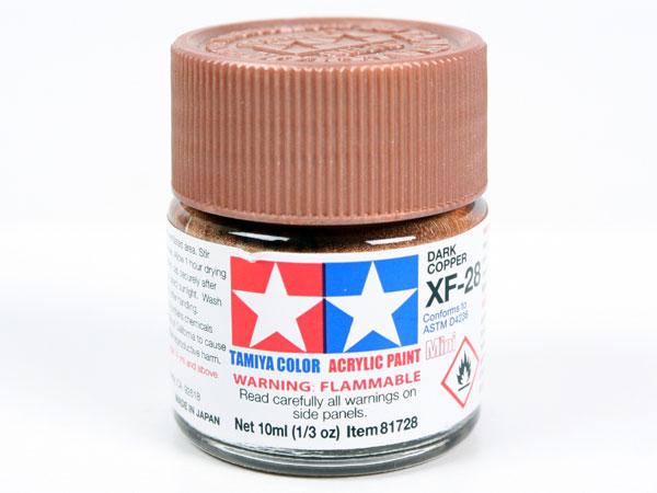 XF-28 Dark Copper Mini Acrylic Paint - 10ml