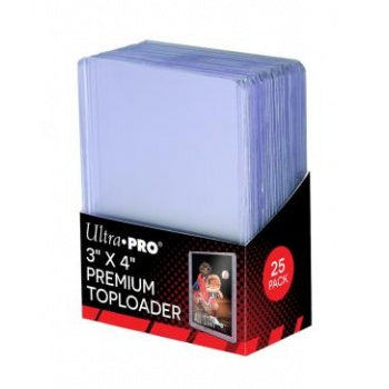 Ultra Pro - Toploader - 3" x 4" Super Clear Premium (25 pieces)