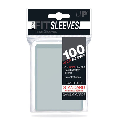 Ultra Pro - Standard Sleeves - Pro-Fit Card Clear (100 Sleeves)