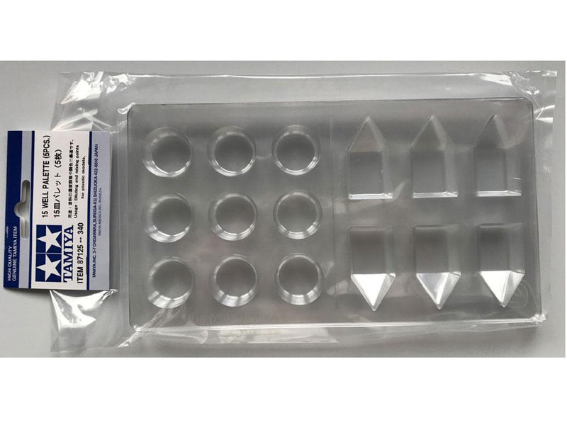 Tamiya 15 Well Palette (5pcs)