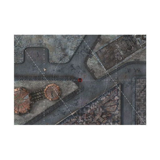 Bandua Playmat with Deployment Zones 44"x60" - Imperial City 1