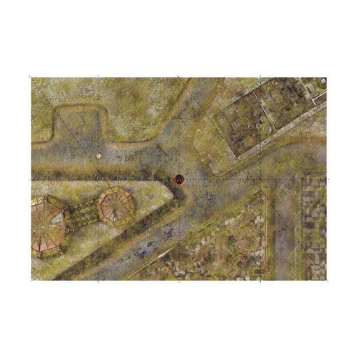 Bandua Playmat with Deployment Zones 44"x60" - Imperial City Jungle 1